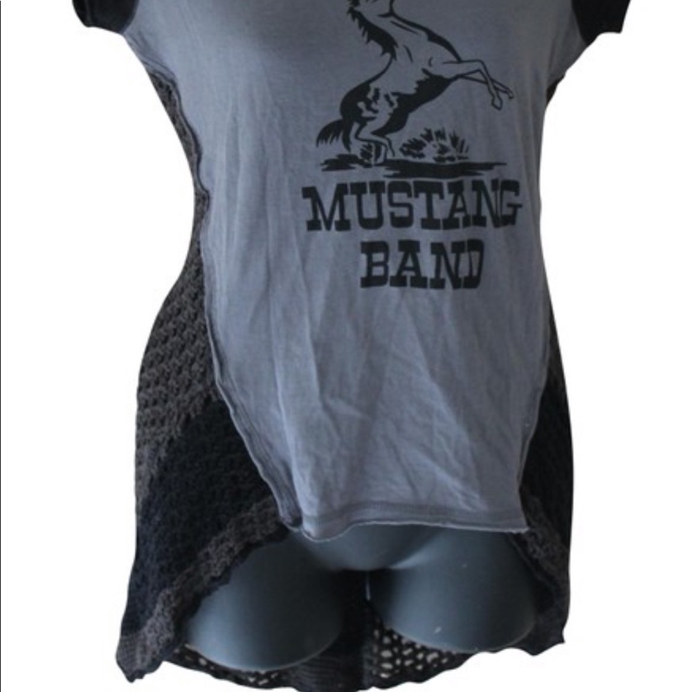 ⭐️FREE PEOPLE MUSTANG BAND TUNIC SHORT SLEEVE SIZE M